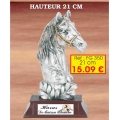 Trophée TETE Cheval  : Réf.FG350- 21 cm